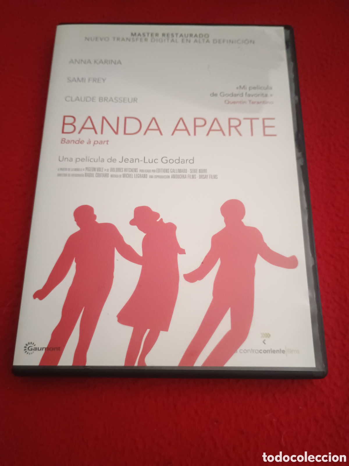 Cine: Dvd banda aparte - jean luc godard (incluye libreto)