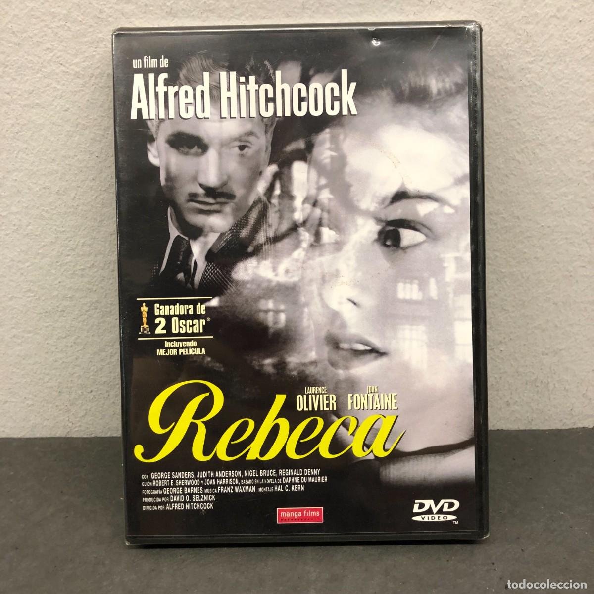 Cine: ALFRED HITCHCOCK - REBECA - LAURENCE OLIVIER - JOAN FONTAINE - DVD - PEL&Iacute;CULA - CINE / 1451