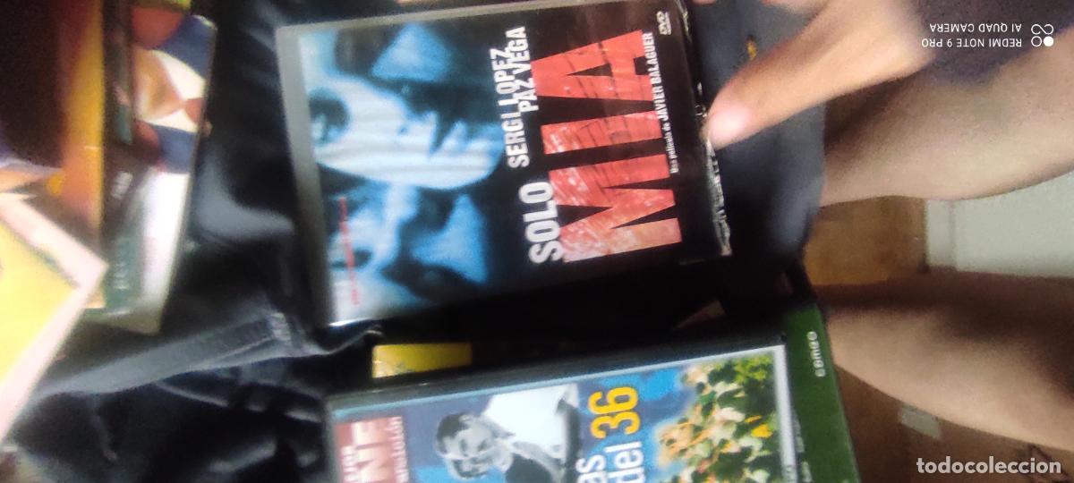 Cine: Solo M&iacute;a. Pelicula. DVD