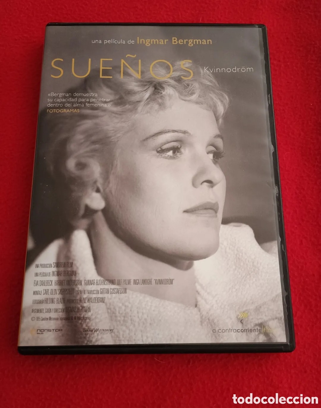 Cine: Dvd Sue&ntilde;os - Ingmar bergman (incluye libreto 16 p&aacute;ginas)