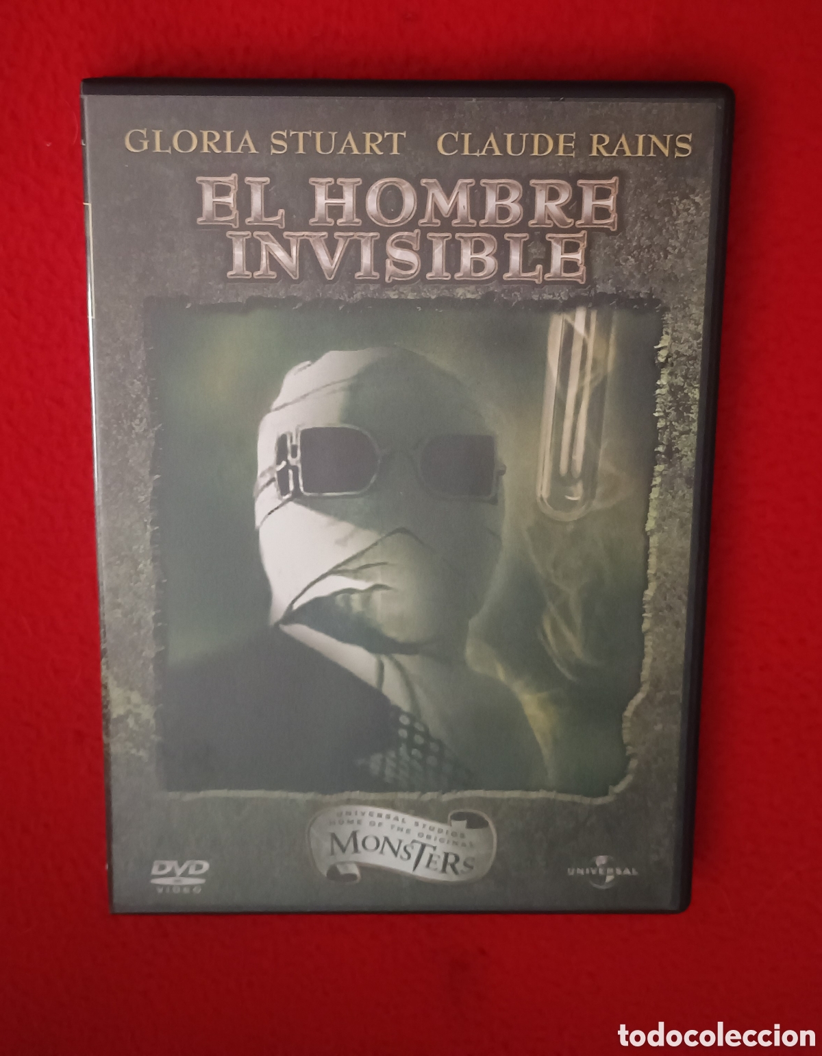 Cine: Dvd el hombre invisible - Claude rains james whale