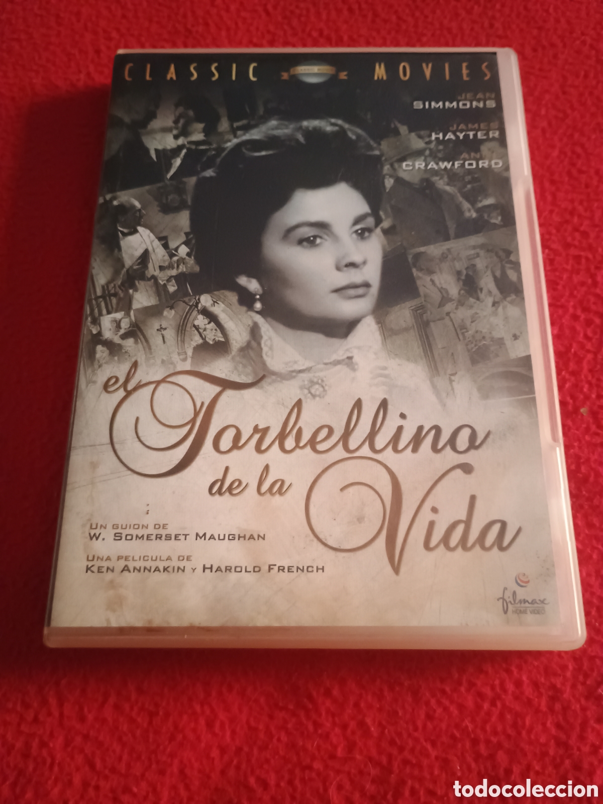 Cine: Dvd torbellino de la vida - jean simmons w somerset maughan