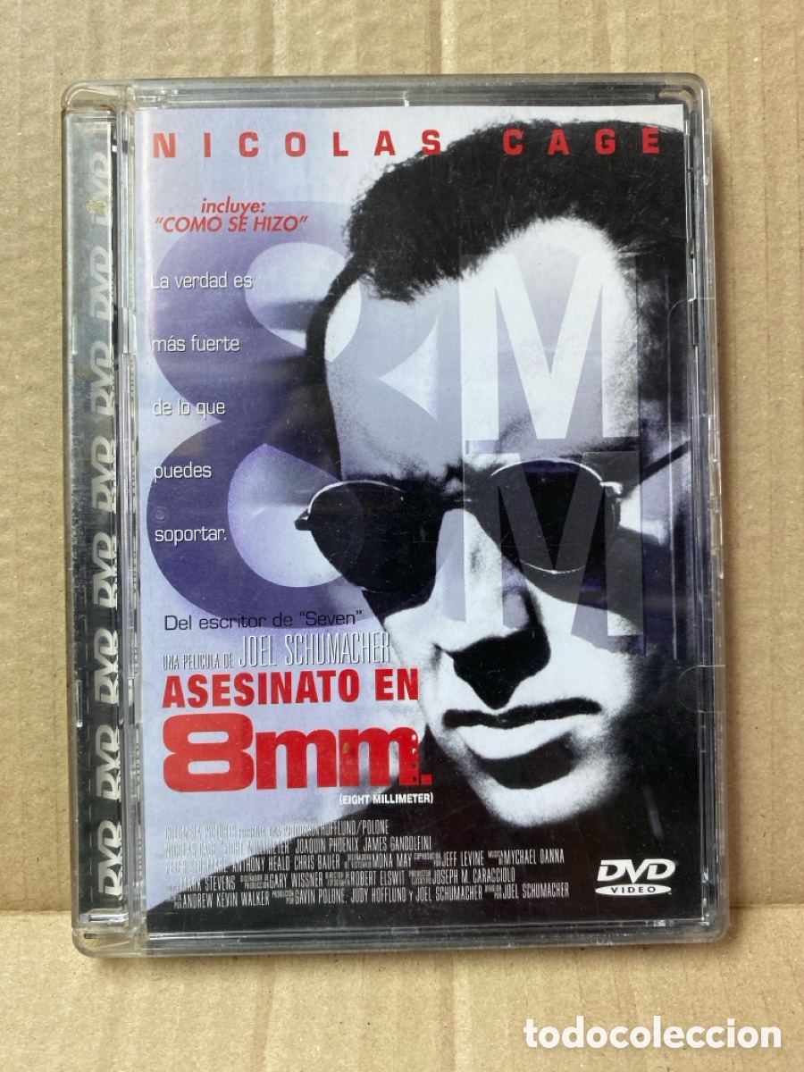 Cine: DVD ASESINATO EN 8mm. JEWEL BOX