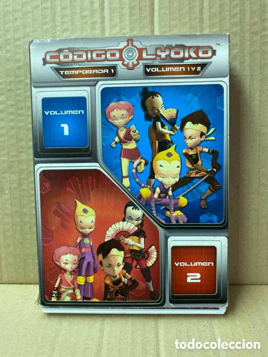 Cine: DVD CODIGO LYOKO. TEMPORADA 1, volumen 1 y 2