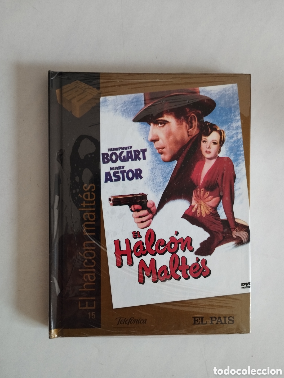 Cine: PELICULA DVD + LIBRO EL HALCON MALTES SIN ABRIR PRECINTADA
