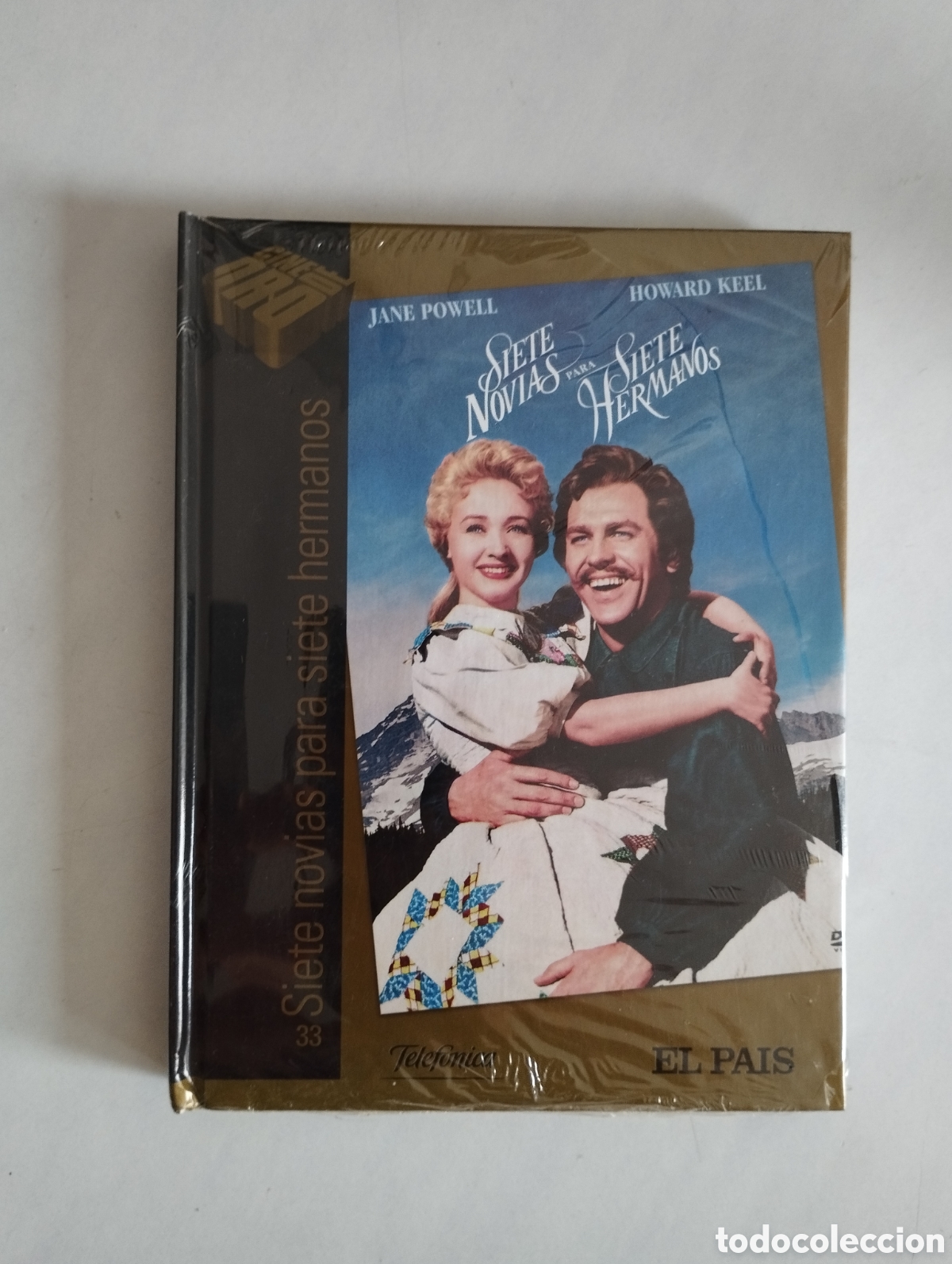 Cine: PELICULA DVD + LIBRO SIETE NOVIAS PARA SIETE HERMANOS SIN ABRIR PRECINTADA