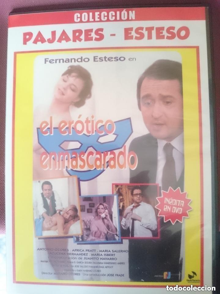 Cine: DVD - EL EROTICO ENMASCARADO - FERNANDO ESTESO - ANTONIO OZORES