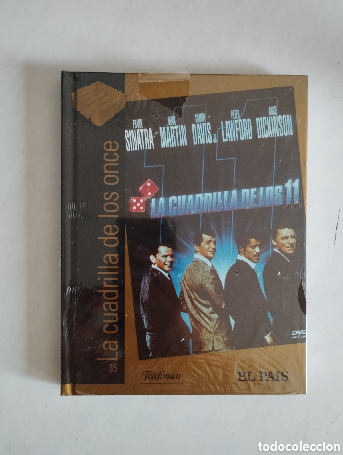 Cine: PELICULA DVD + LIBRO LA CUADRILLA DE LOS ONCE SIN ABRIR PRECINTADA