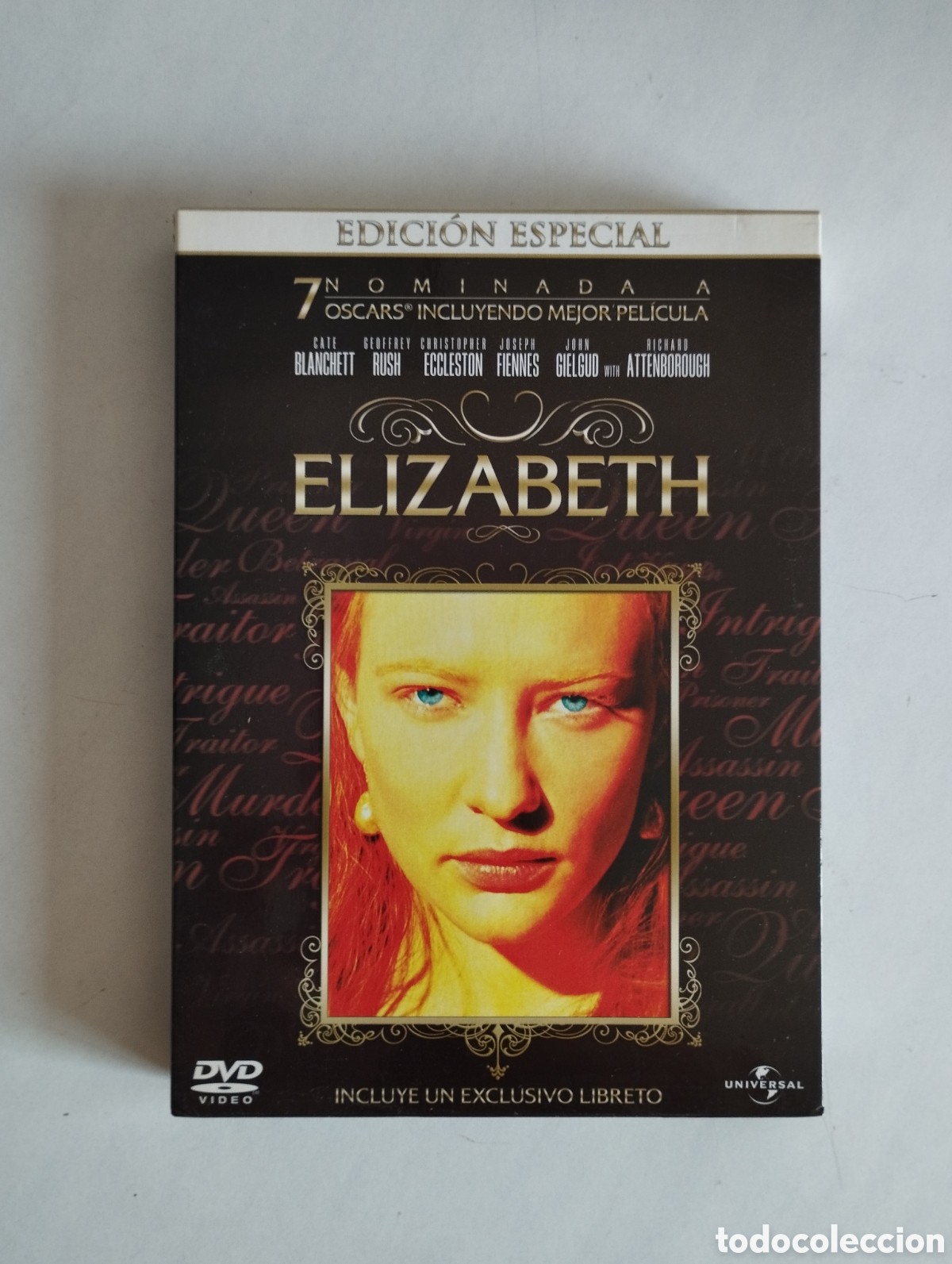 Cine: PELICULA DVD ELIZABETH (EDICION ESPECIAL)