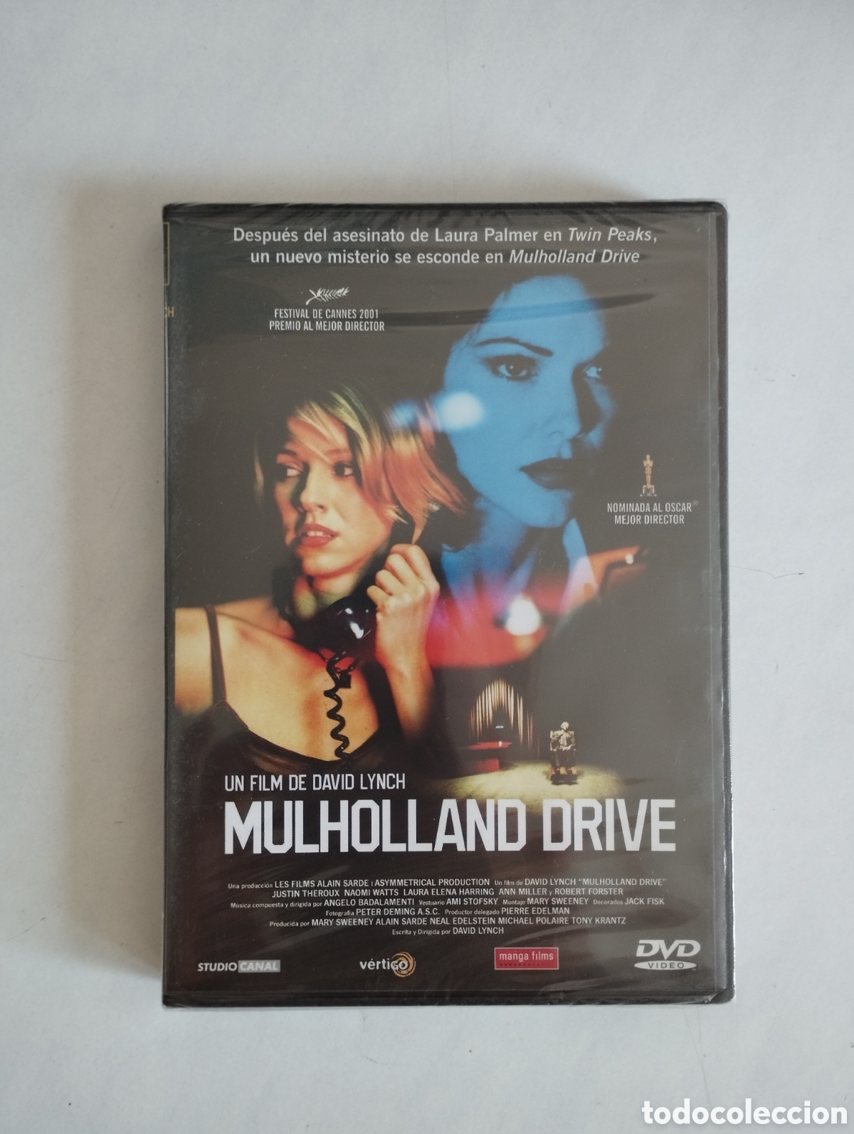 Cine: PELICULA DVD MULHOLLAND DRIVE SIN ABRIR PRECINTADA