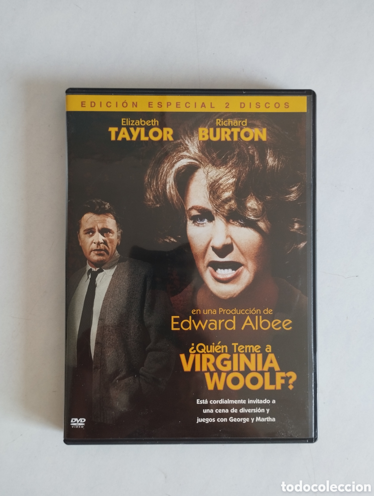 Cine: PELICULA DVD QUIEN TEME A VIRGINIA WOOLF (EDICION ESPECIAL 2 DISCOS)