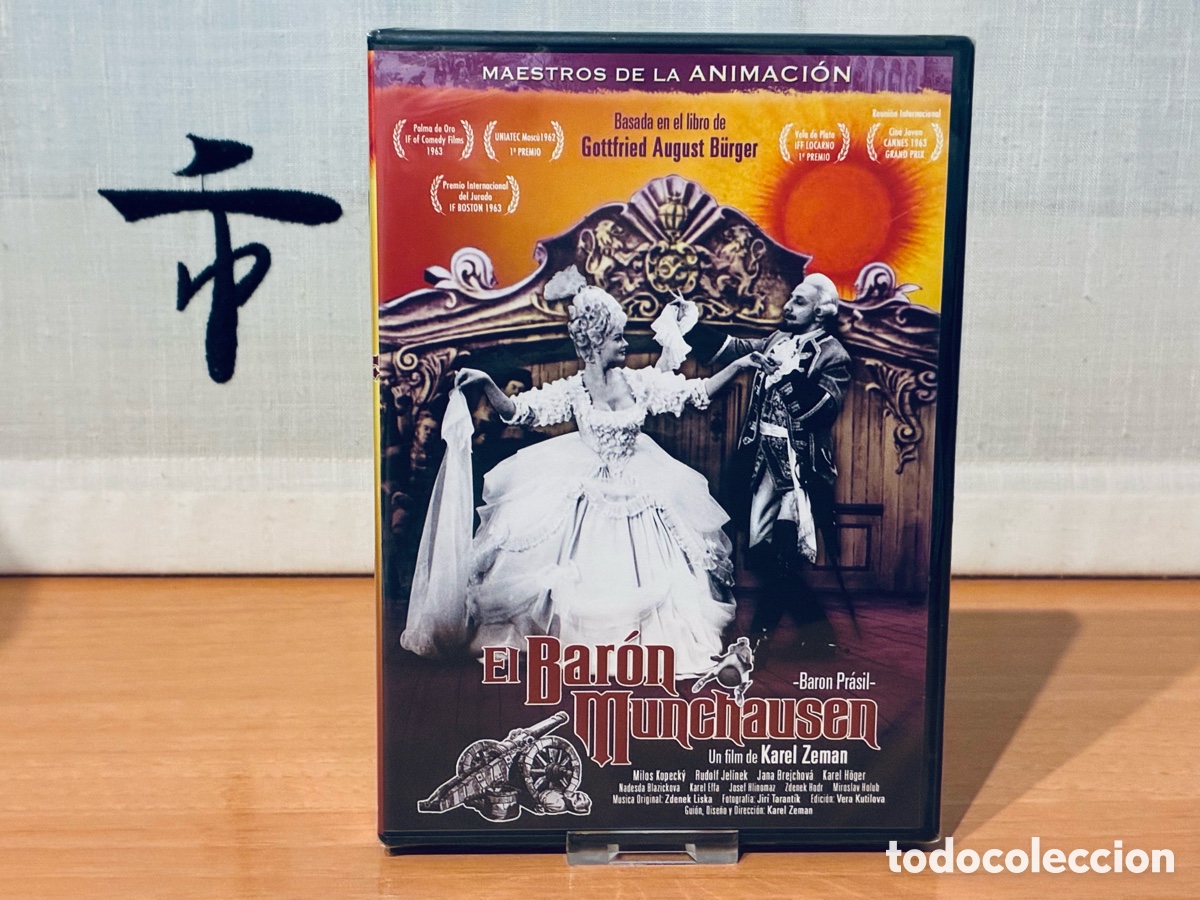 Kino: El bar&oacute;n Munchausen / El bar&oacute;n fant&aacute;stico DVD Edici&oacute;n espa&ntilde;ola &iexcl;NUEVO Y PRECINTADO!