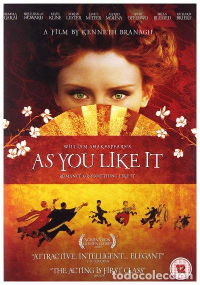 Cine: Como gust&eacute;is (As You Like It)- 5060052413031