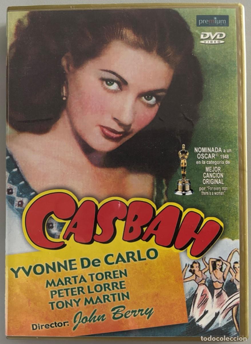 Cine: CASBAH (1948) YVONNE DE CARLO, MARTA TOREN, TONY MARTIN -FILM JOHN BERRY