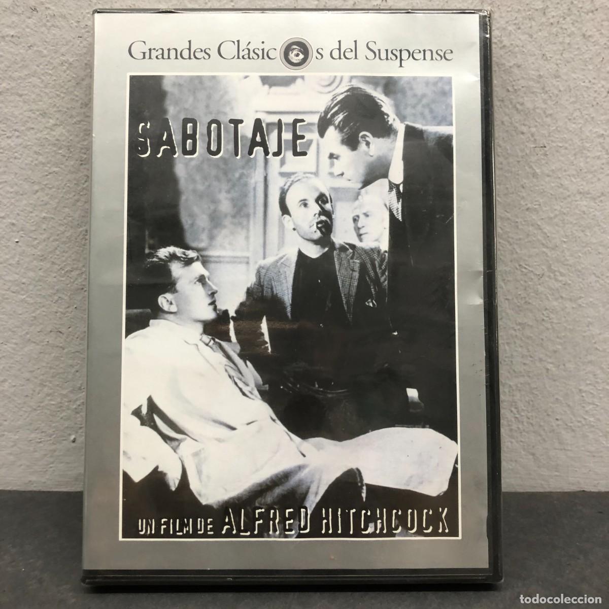 Cine: SABOTAJE - ALFRED HITCHCOCK - PRECINTADO - DVD - PEL&Iacute;CULA - CINE / 1536