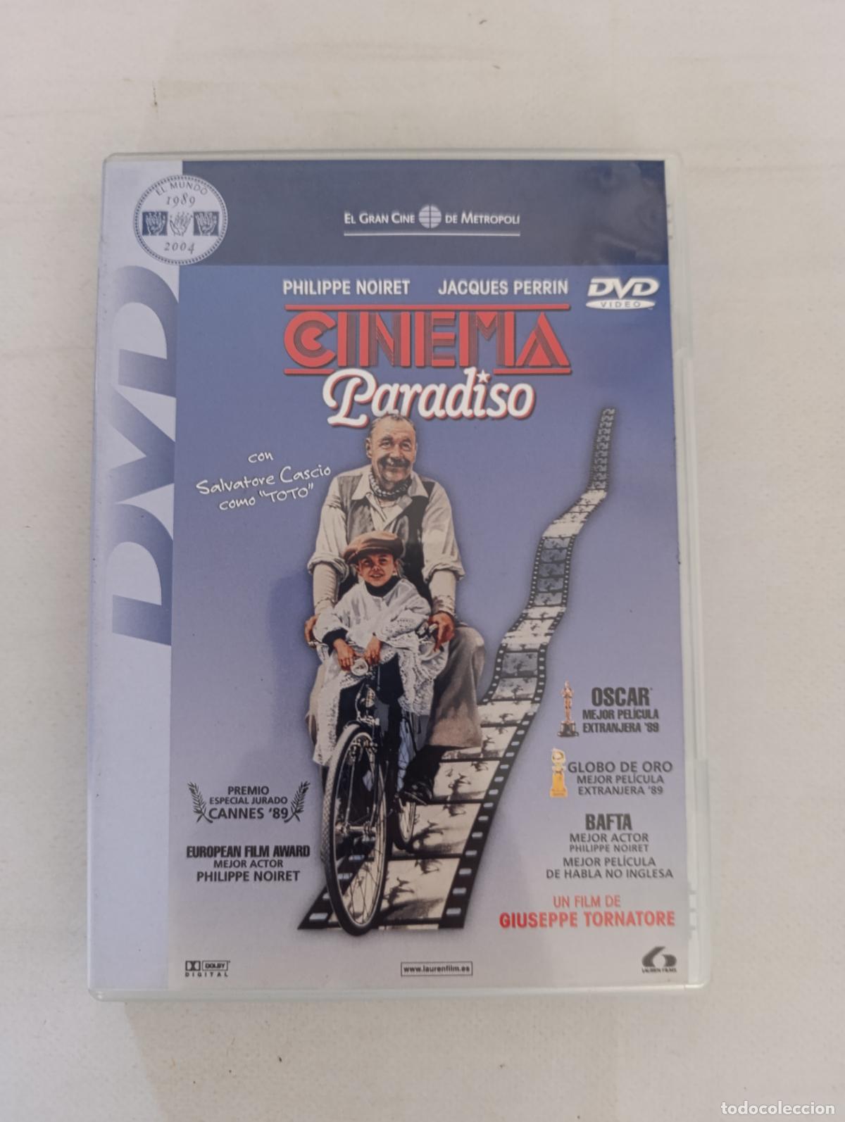 Cine: DVD CINEMA PARADISO - GIUSEPPE TORNATORE (L3)