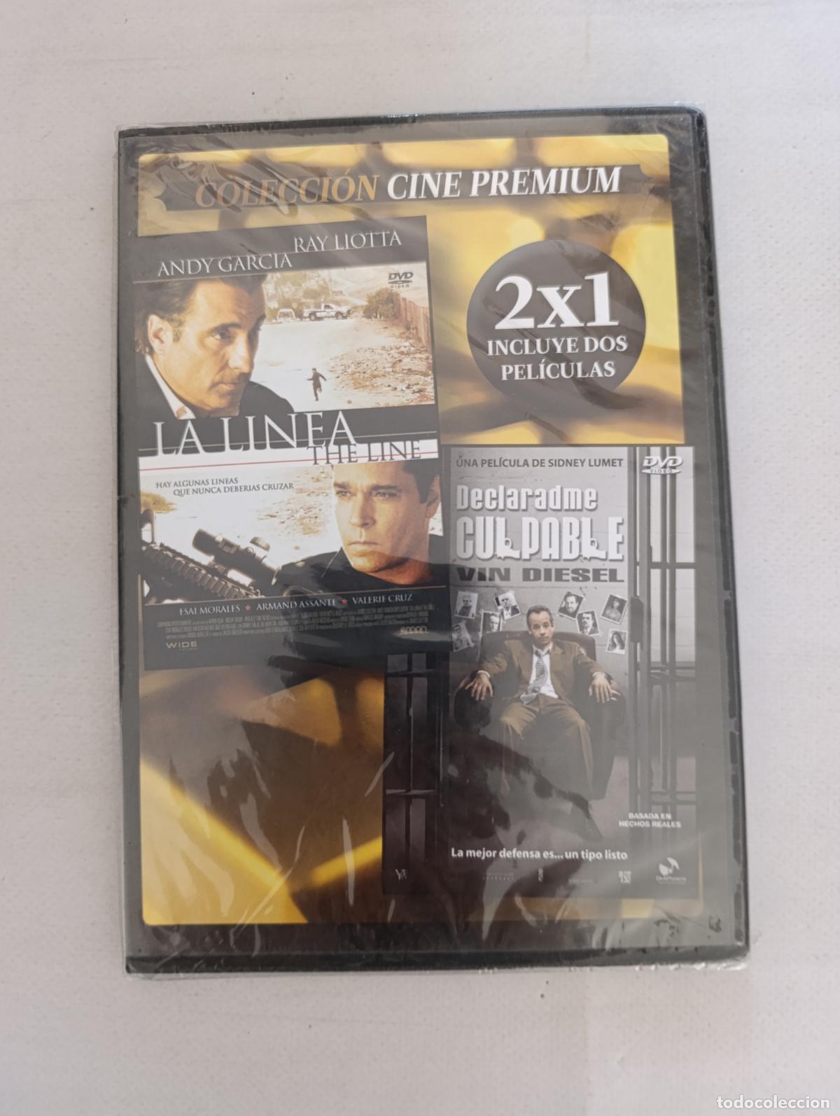Cine: DVD LA LINEA / DECLARADME CULPABLE - CAJA SLIM - NUEVO, PRECINTADO (L3)