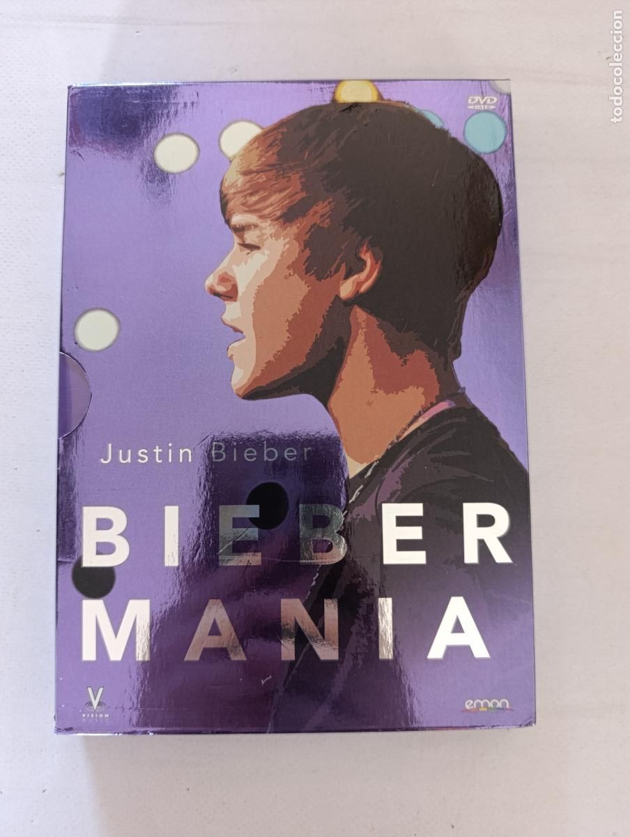 Cine: DVD BIEBER MANIA - JUSTIN BIEBER (L3)