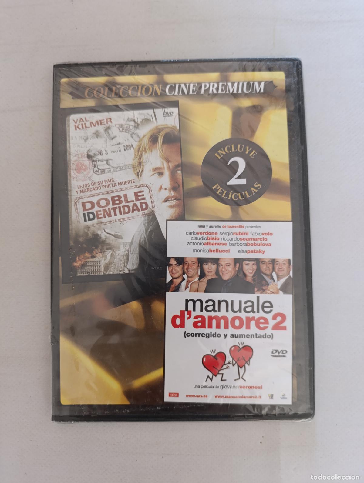 Cine: DVD DOBLE IDENTIDAD / MANUALE D'AMORE 2 - CAJA SLIM - NUEVO, PRECINTADO (M3)