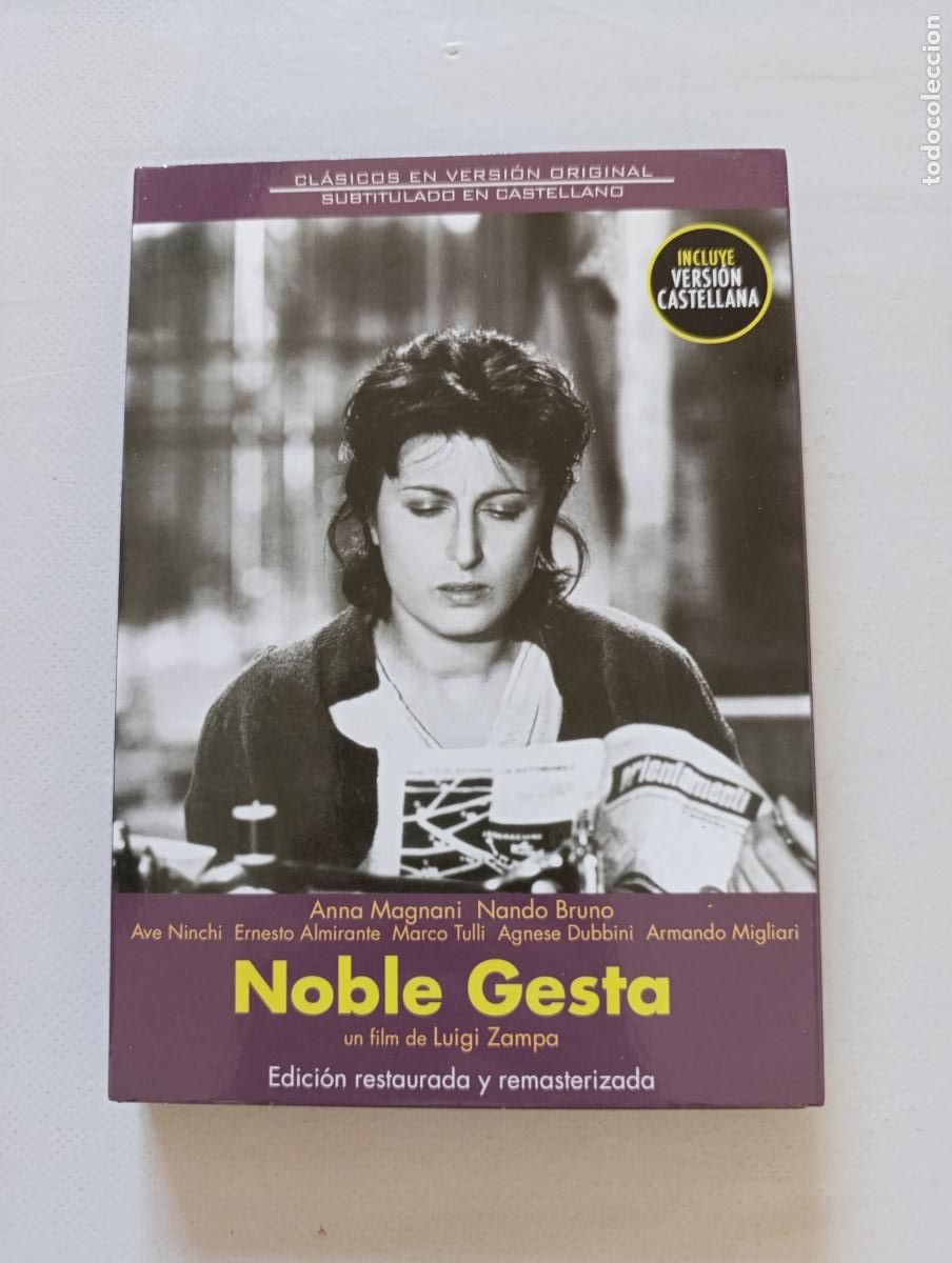 Cine: DVD NOBLE GESTA - LUIGI ZAMPA - ANNA MAGNANI (M3)