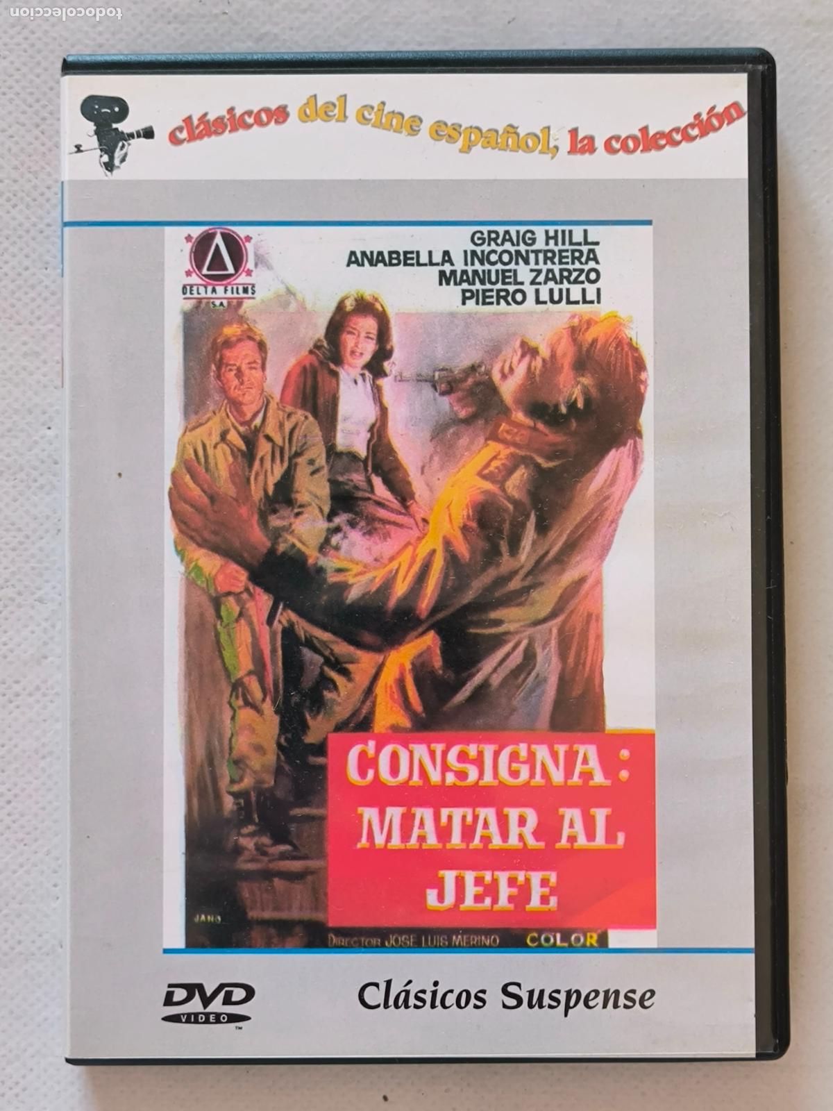 Cine: DVD CONSIGNA: MATAR AL JEFE - GRAIG HILL (O3)