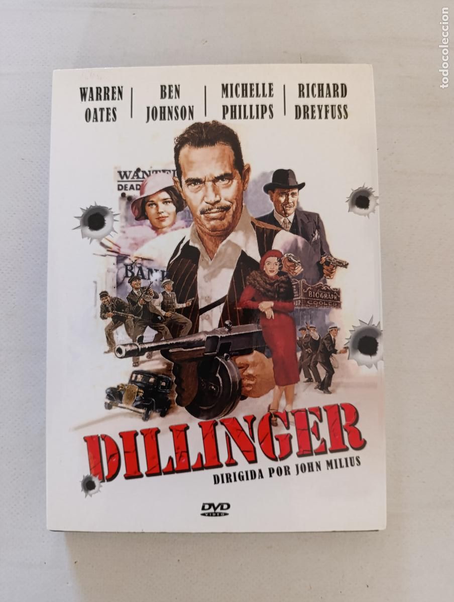 Cine: DVD DILLINGER - JOHN MILIUS - WARREN OATES (M3w)