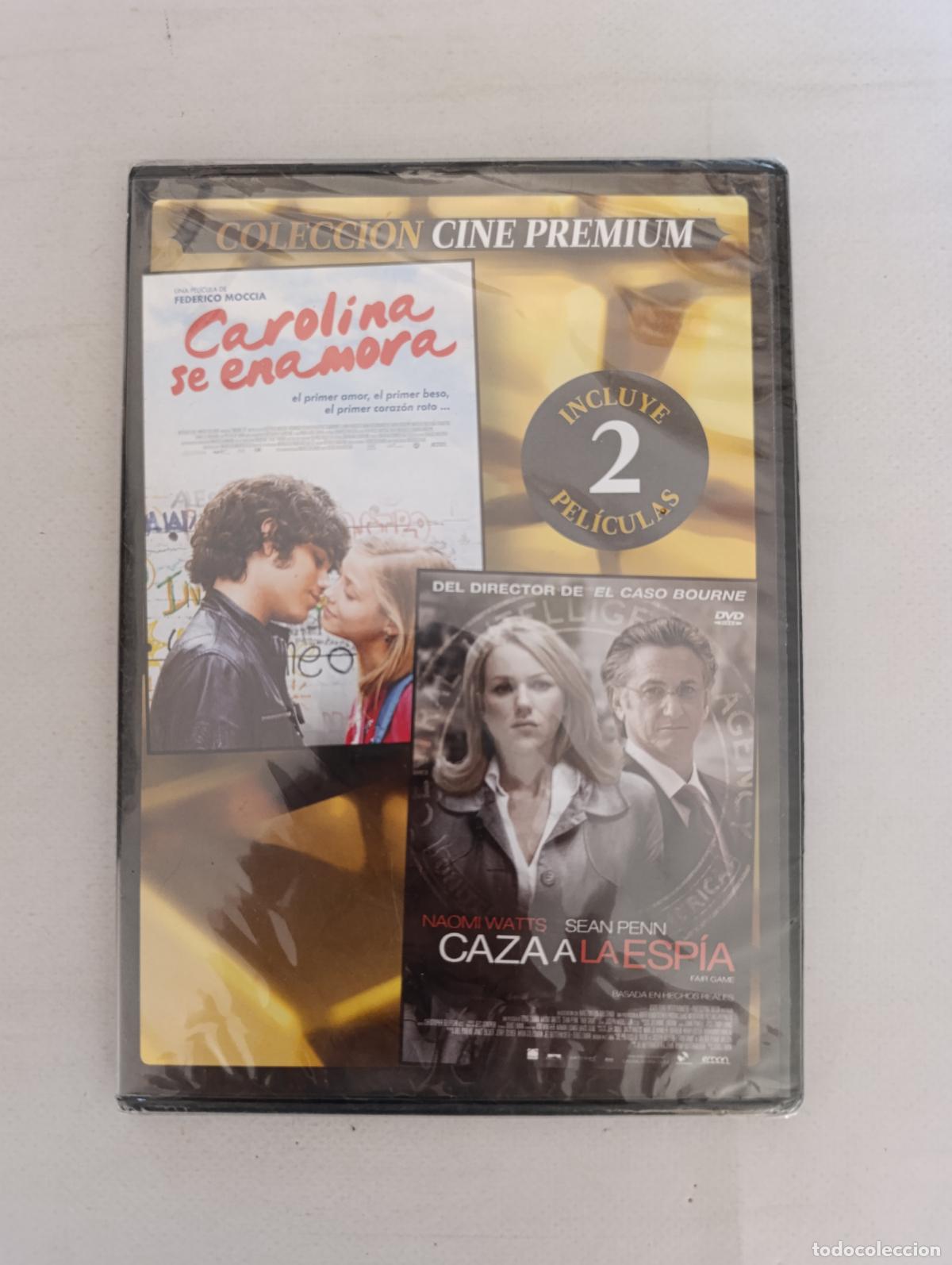 Cine: DVD CAROLINA SE ENAMORA / CAZA A LA ESPIA - 2 PELICULAS - CAJA SLIM - NUEVO, PRECINTADO (N3)