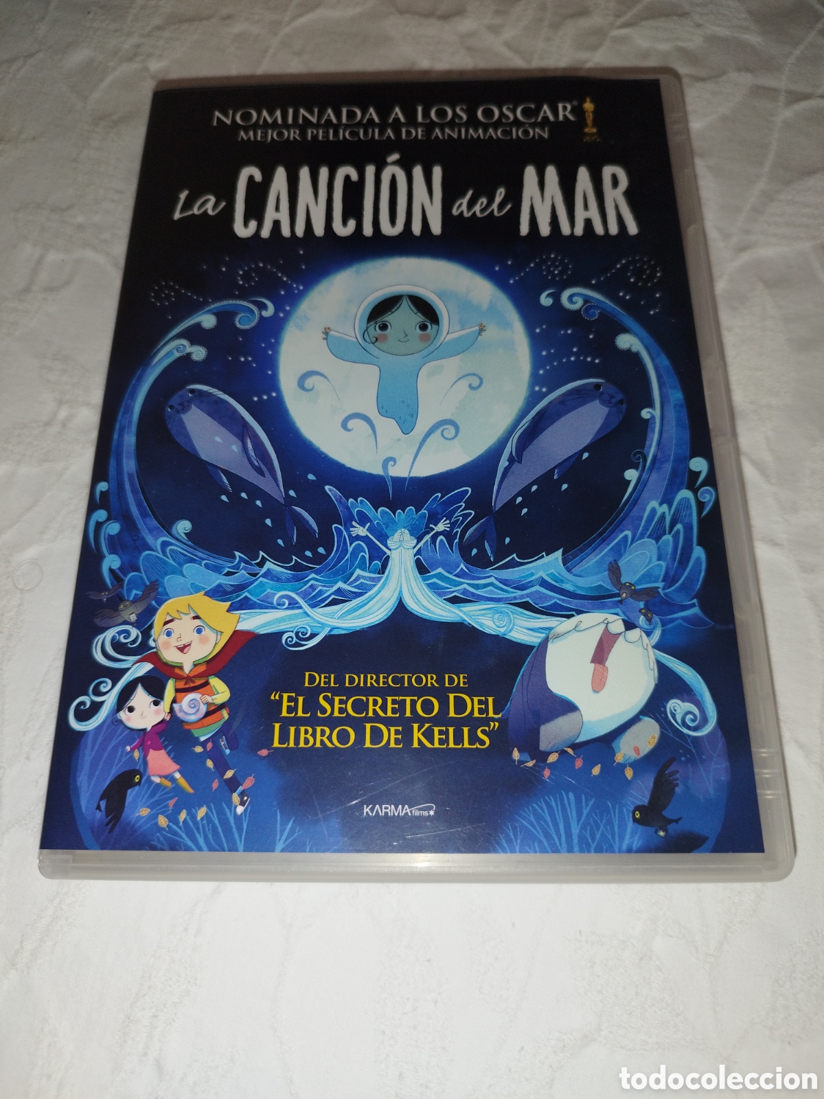 Cinema: DVD. LA CANCION DEL MAR. KARMA, 2014. NOMINADA A LOS OSCAR MEJOR PELICULA DE ANIMACION.