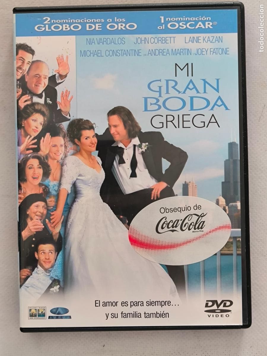 Cinema: DVD MI GRAN BODA GRIEGA (P3)