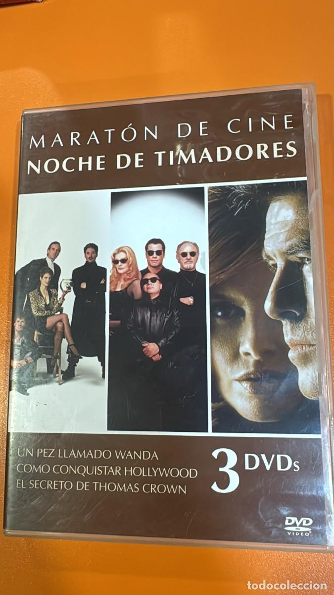 Cine: Noche De Timadores: Un Pez Llamado Wanda/ C&oacute;mo Conquistar Hollywood/ El Secreto De Thomas Crown DVD