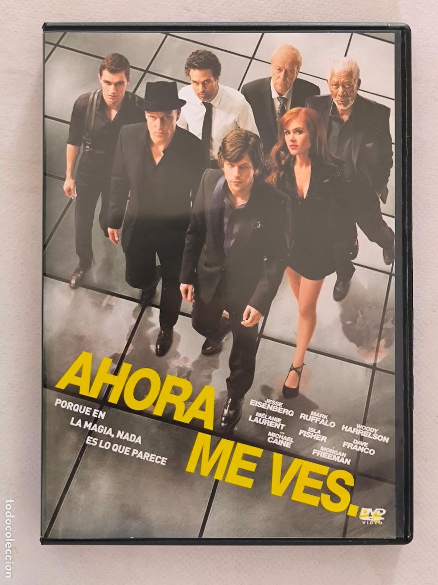 Cine: DVD AHORA ME VES... - JESSE EISENBERG (Q3)