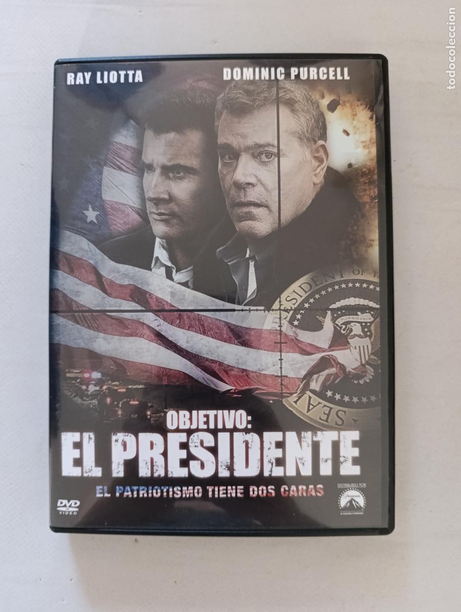 Cine: DVD OBJETIVO: EL PRESIDENTE - RAY LIOTTA (S3)