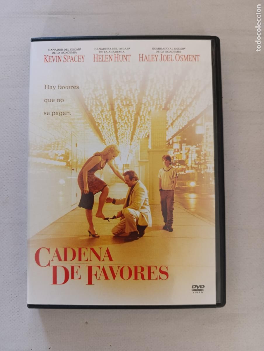 Cine: DVD CADENA DE FAVORES - KEVIN SPACEY, HELEN HUNT (S3)