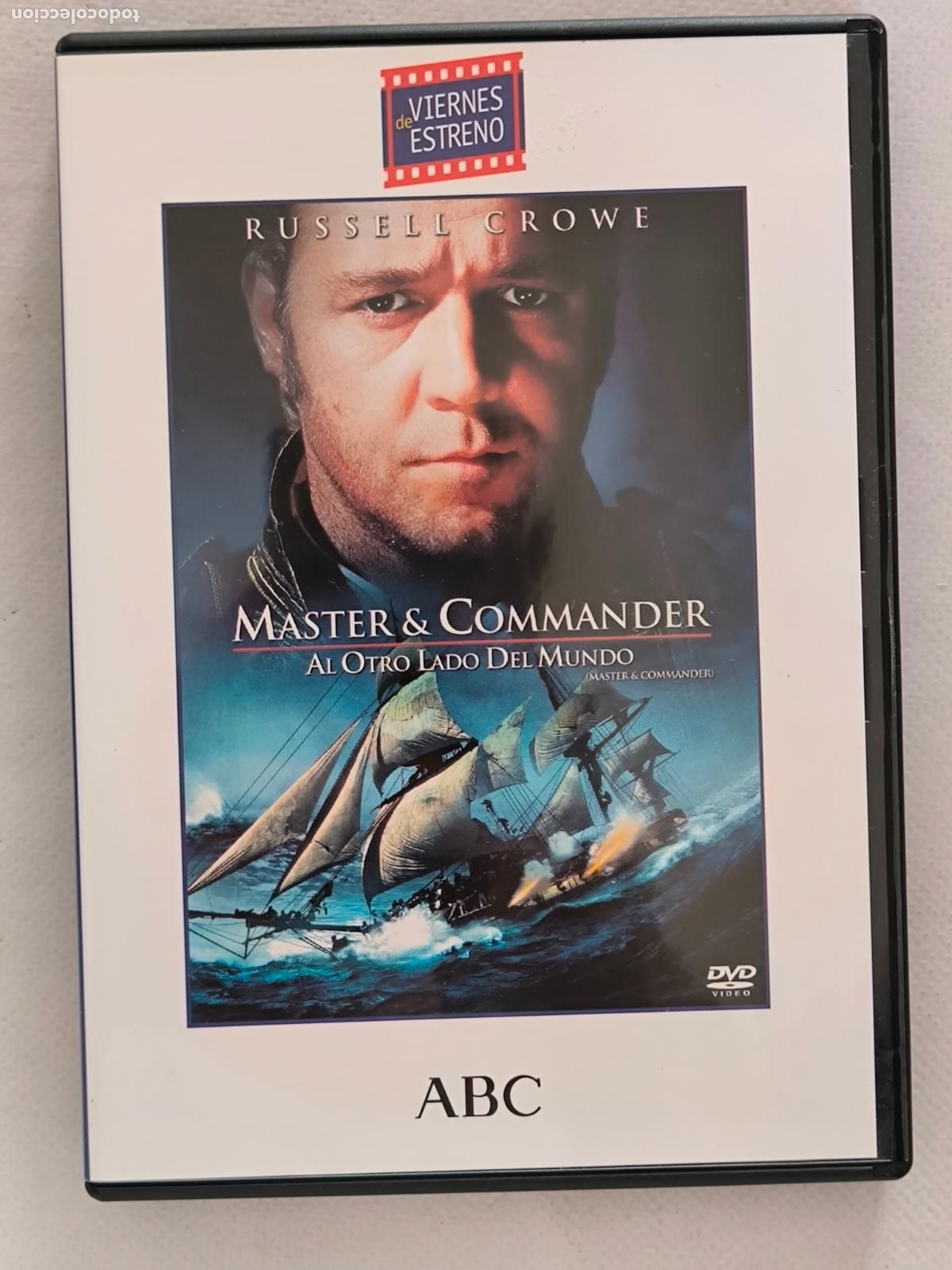 Cine: DVD MASTER & COMMANDER - AL OTRO LADO DEL MUNDO - RUSSELL CROWE (R3)