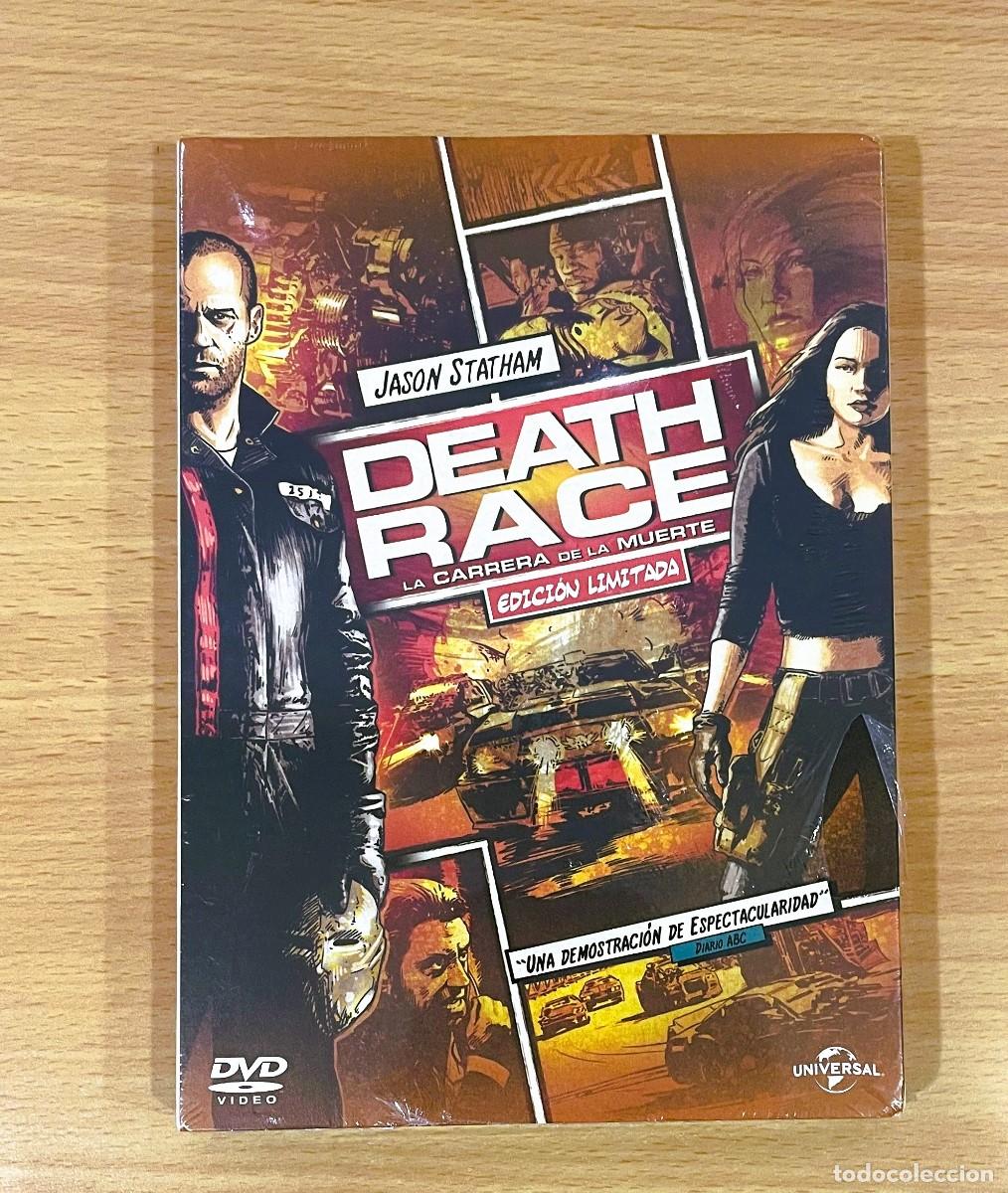 Cine: DVD CINE DE ACCI&Oacute;N SCI-FI CON JASON STATHAM - DEATH RACE, LA CARRERA DE LA MUERTE (2008). PRECINTADO