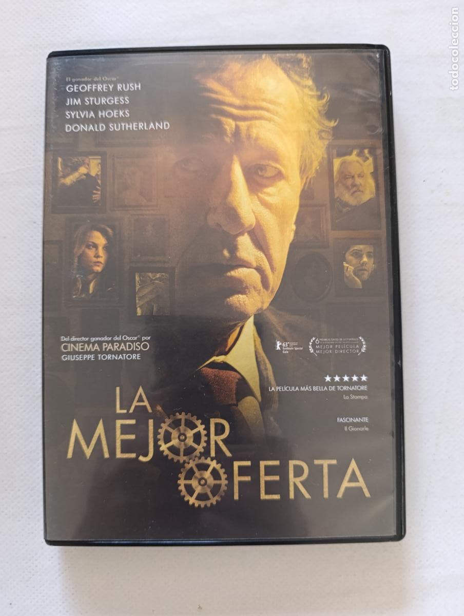 Cine: DVD LA MEJOR OFERTA - GEOFFREY RUSH (T3w)
