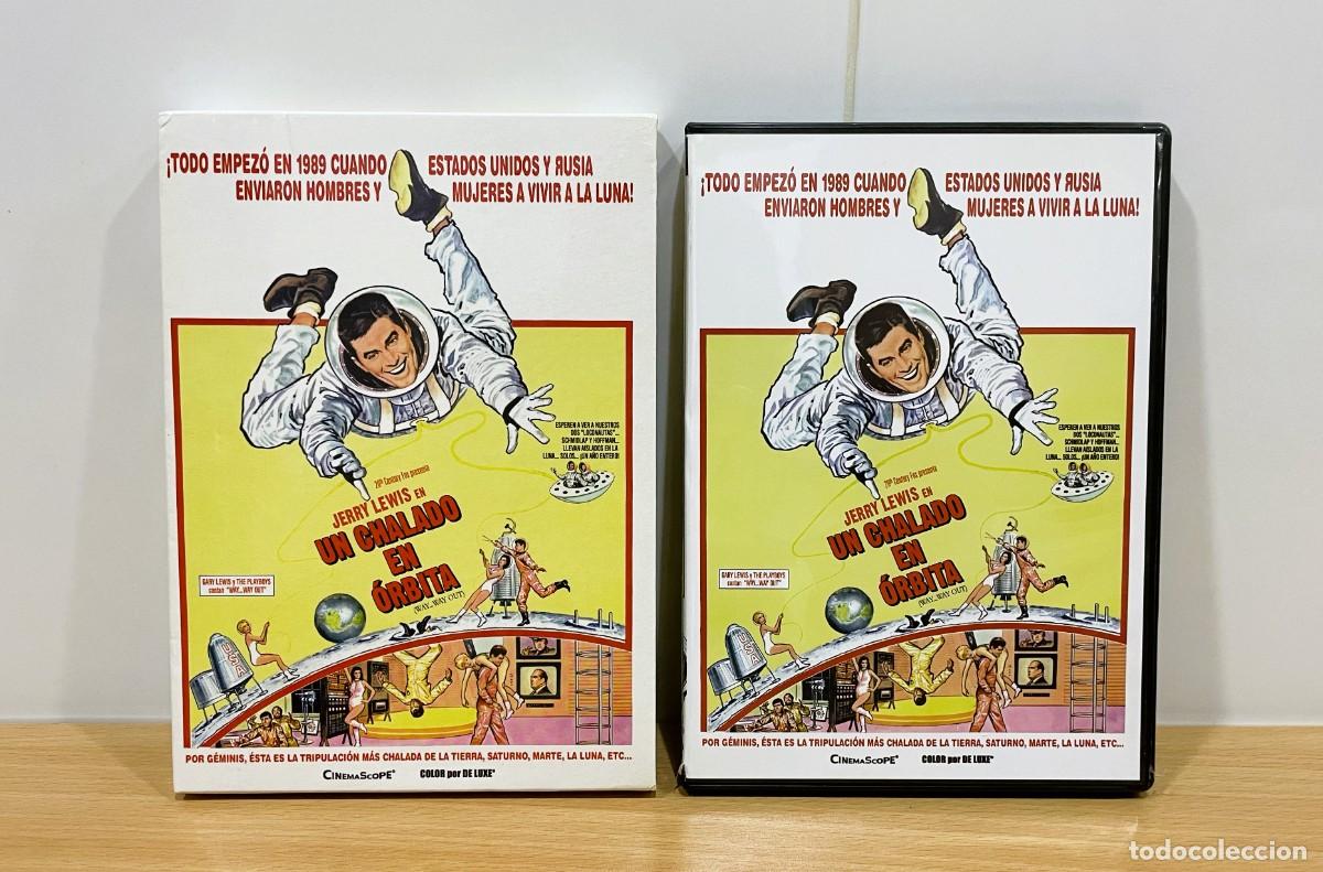 Cine: DVD CINE COMEDIA DE CIENCIA FICCI&Oacute;N CON JERRY LEWIS - UN CHALADO EN &Oacute;RBITA (1966)