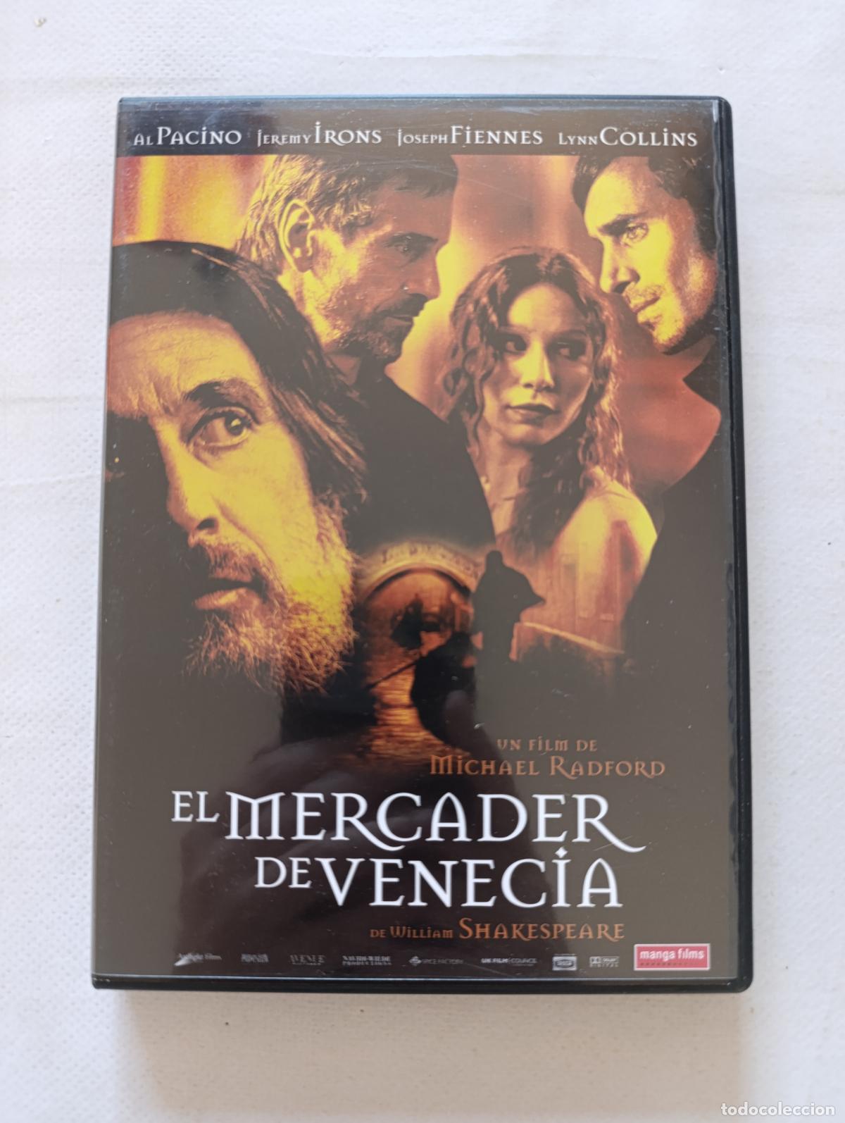 Cine: DVD EL MERCADER DE VENECIA - EDICION 2 DISCOS - AL PACINO, JEREMY IRONS (W3)