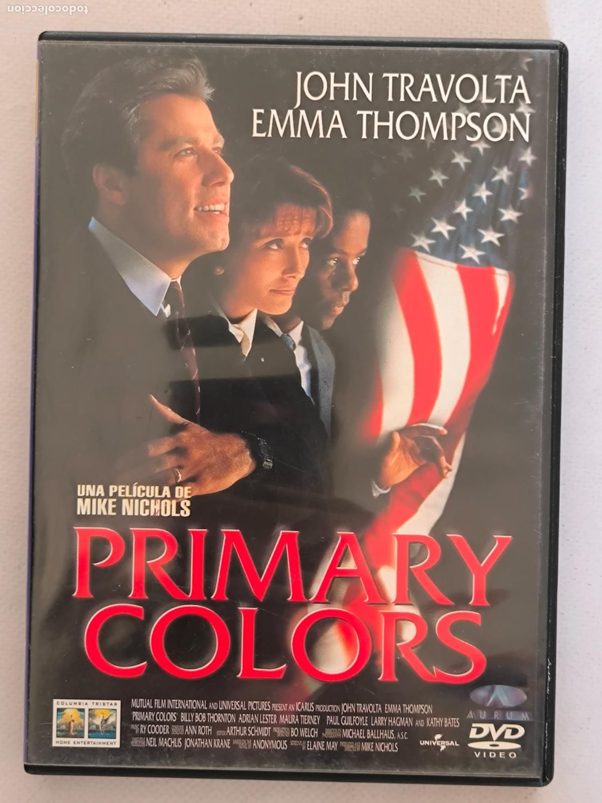 Cine: DVD PRIMARY COLORS - JOHN TRAVOLTA (V3)