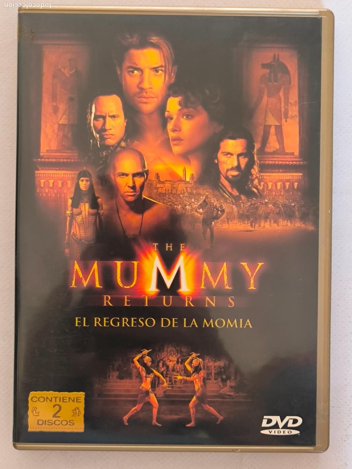 Cine: DVD THE MUMMY RETURNS - EL REGRESO DE LA MOMIA - 2 DISCOS (V3)