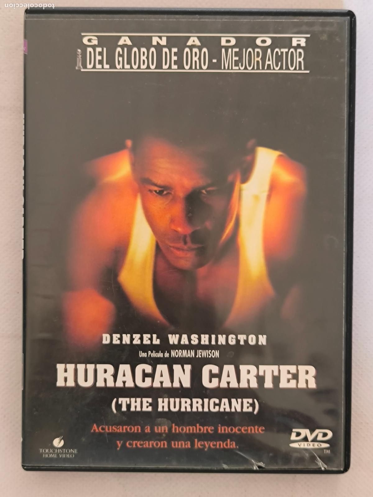 Cine: DVD HURACAN CARTER (THE HURRICANE) - DENZEL WASHINGTON (V3)