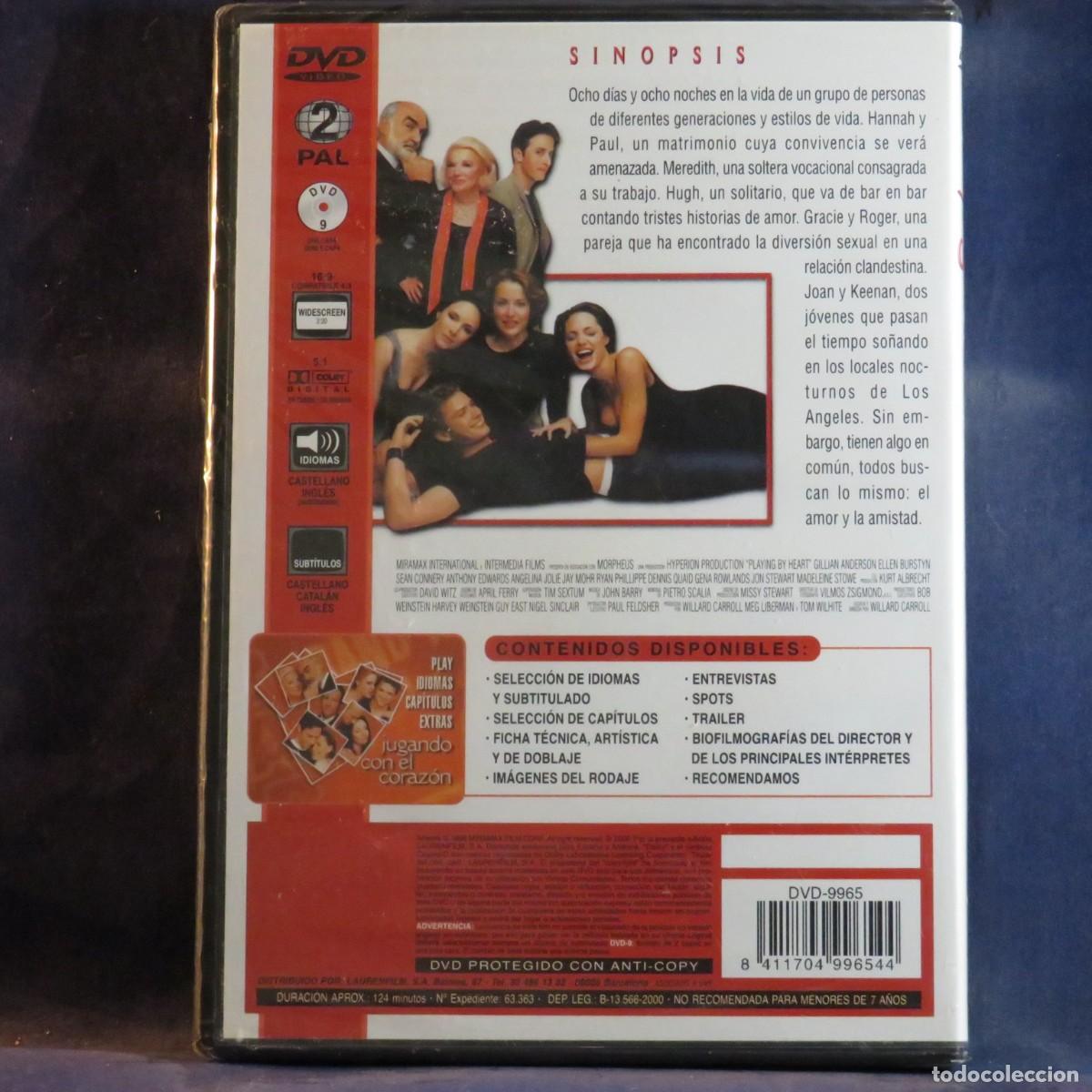 Cine: JUGANDO CON EL CORAZ&Oacute;N - DVD - Foto 2