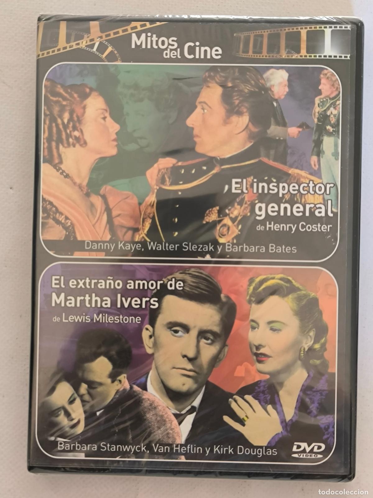 Cine: DVD EL INSPECTOR GENERAL / EL EXTRA&Ntilde;O AMOR DE MARTHA IVERS - NUEVO, PRECINTADO (Y3)
