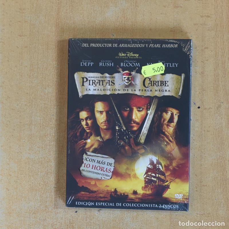 Cine: PIRATAS DEL CARIBE LA MALDICION DE LA PERLA NEGRA - DVD
