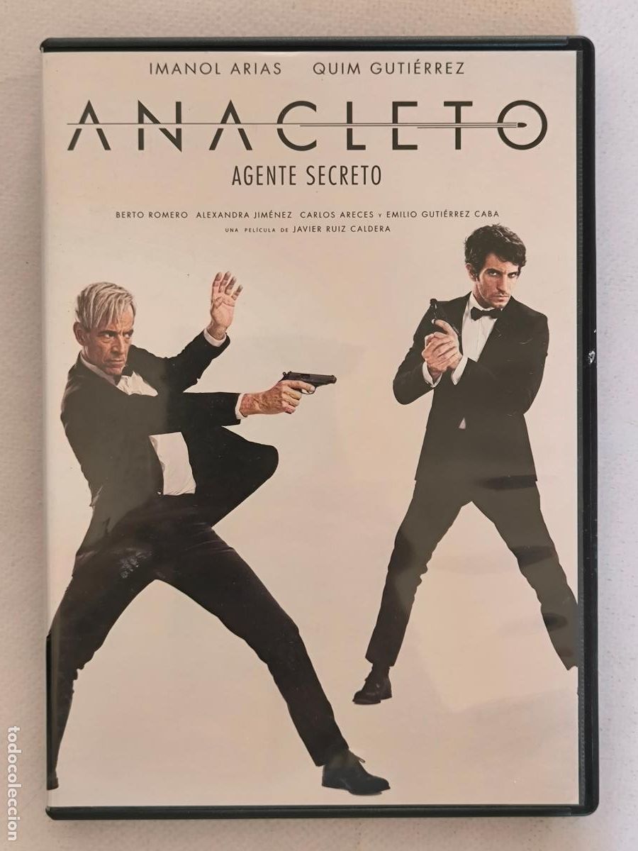 Cine: DVD ANACLETO, AGENTE SECRETO - IMANOL ARIAS, QUIM GUTIERREZ (Z3)
