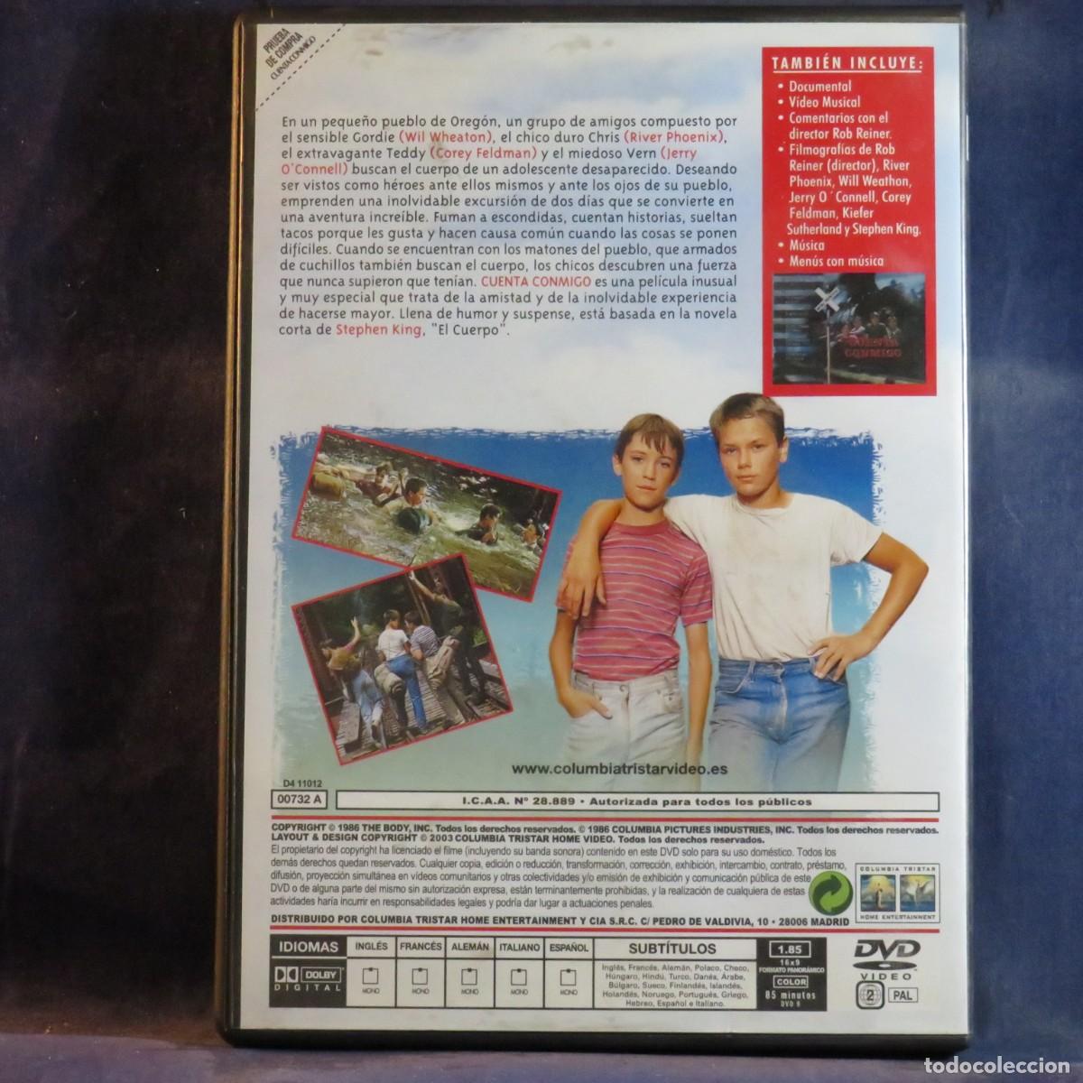 Cine: CUENTA CONMIGO - DVD - Foto 2