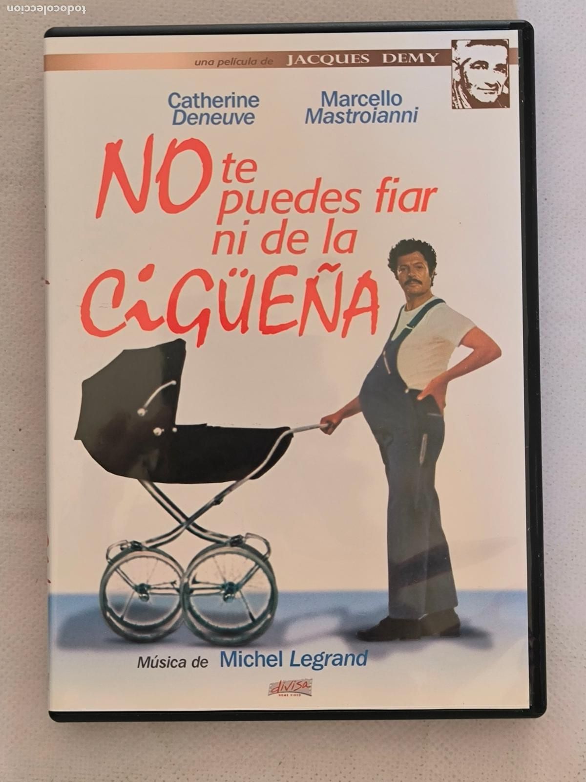 Cine: DVD NO TE PUEDES FIAR NI DE LA CIGUE&Ntilde;A - CATHERINE DENEUVE (Z3)