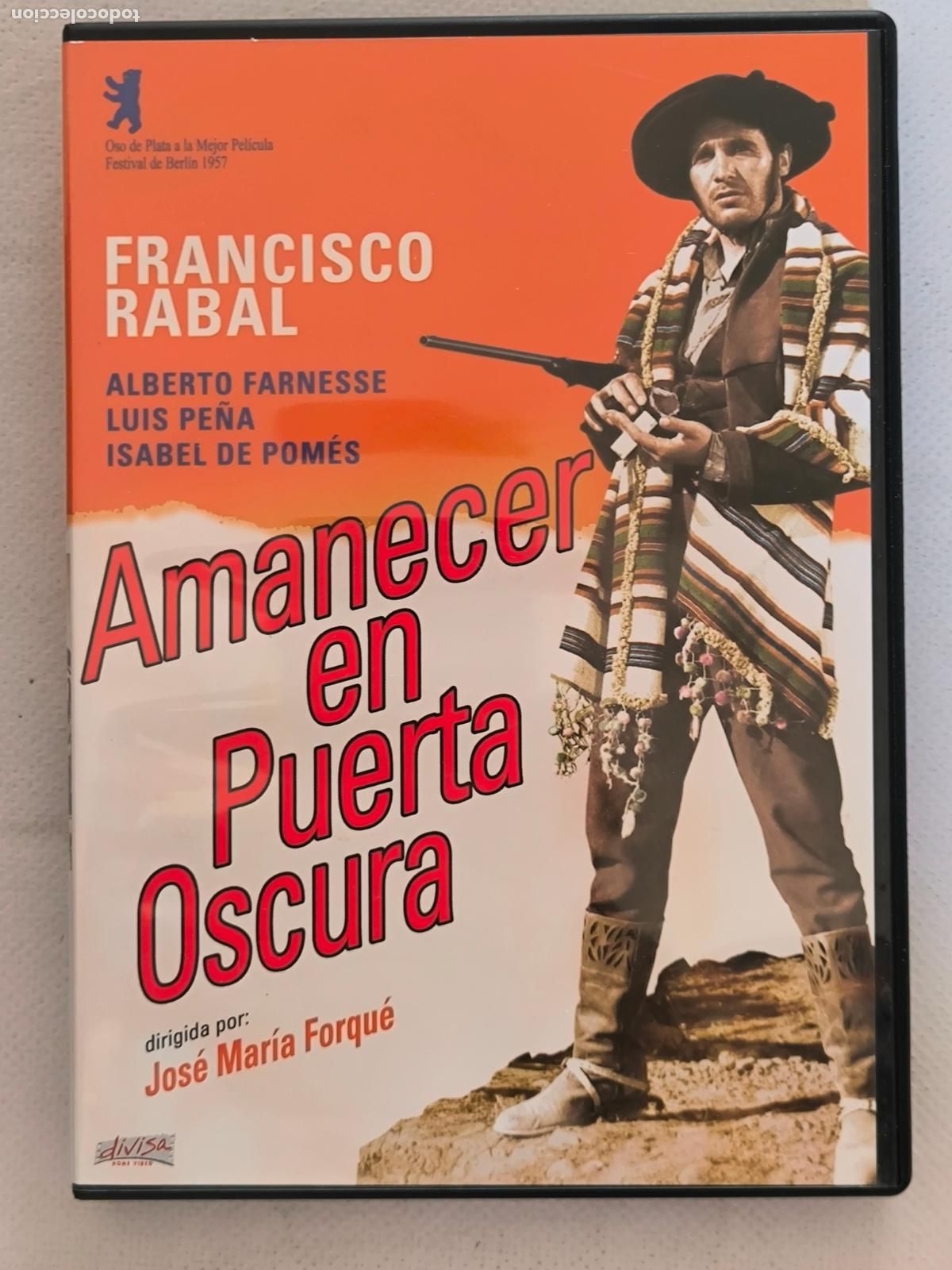 Cine: DVD AMANECER EN PUERTA OSCURA - JOSE MARIA FORQUE (A4)