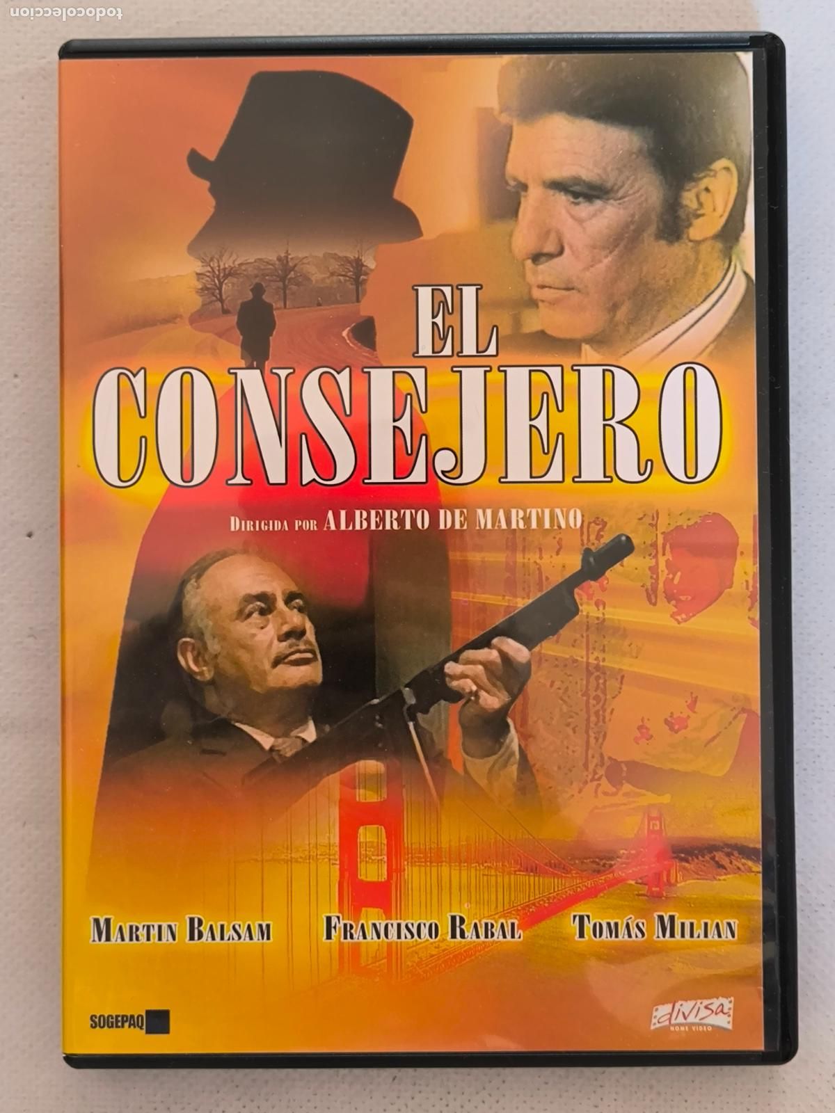 Cine: DVD EL CONSEJERO - ALBERTO DE MARTINO (B4)