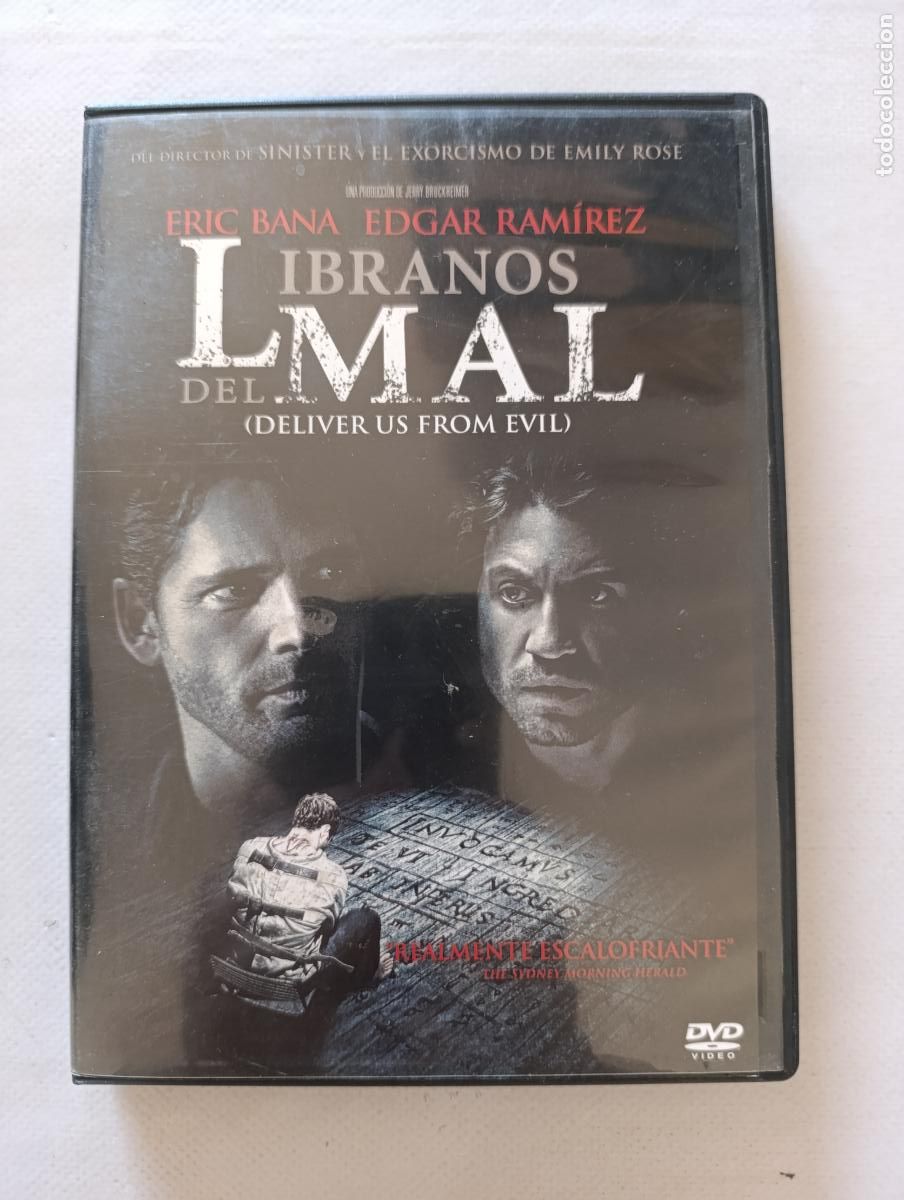 Cine: DVD LIBRANOS DEL MAL (DELIVER US FROM EVIL) - ERIC BANA, EDGAR RAMIREZ (X3)